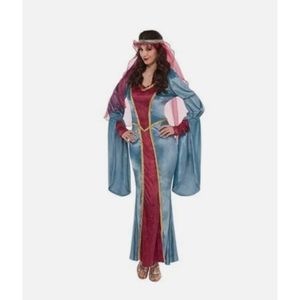Renaissance Queen Halloween Costume - Adult Woman Size: SMALL 2/4